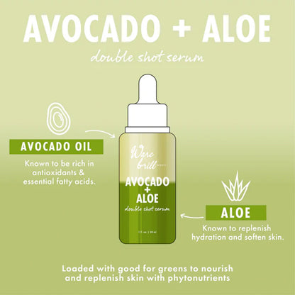Warebrill Avocado + Aloe Double Shot